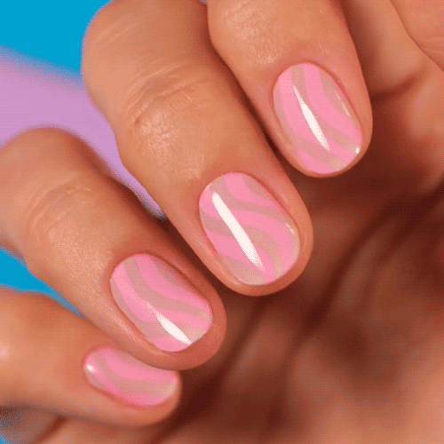 Gel Nail Strip ★ @peachinails 01 Gel Nail Strips MoYou London