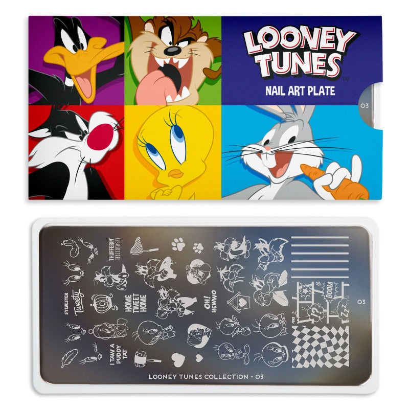 Looney Tunes 03 ✦ Nail Stamping Plate