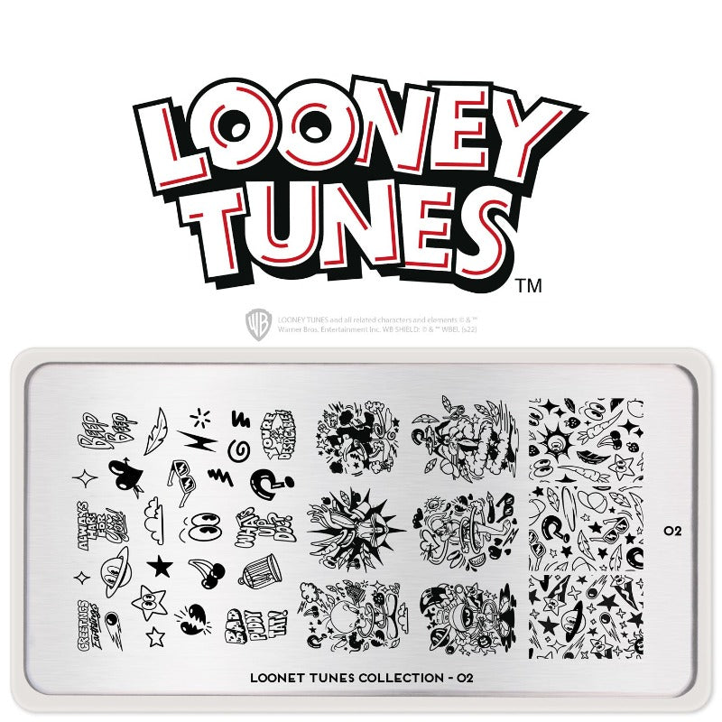 Looney Tunes 02 ✦ Nail Stamping Plate