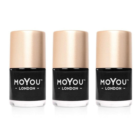 ALL BLACK BUNDLE Polish Bundles MoYou London