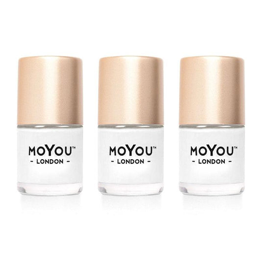 ALL WHITE BUNDLE Polish Bundles MoYou London