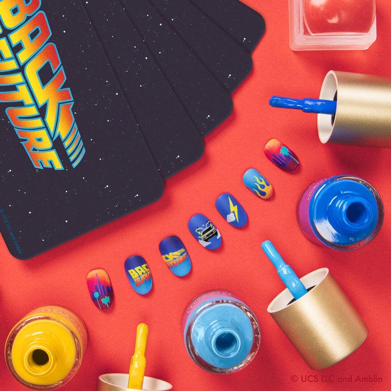 Back to the Future 02 ✦ Special Edition Nail Art Stencils MoYou London