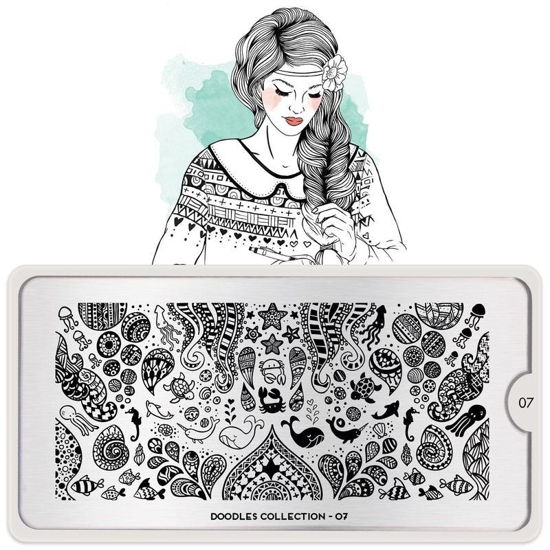 Doodle stencils, Art stencils for drawing, doodling, coloring