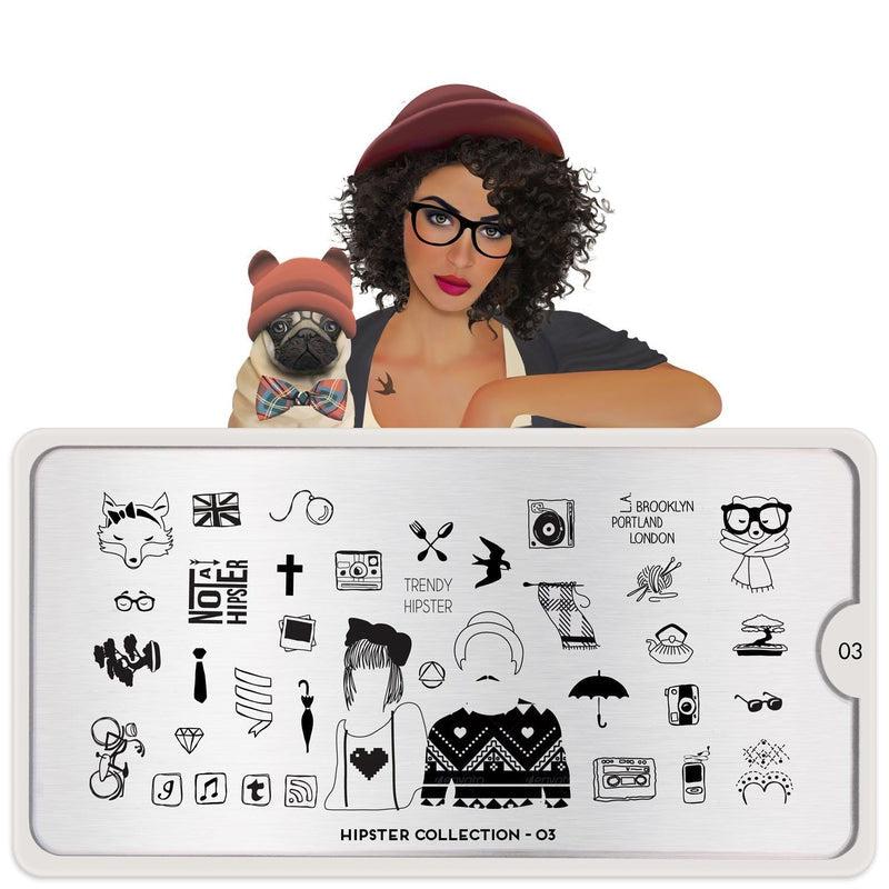 Moyou London ネイルスタンププレートTHE PRO XL 19 MOYOU LONDON
