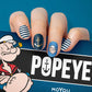 Popeye Plate Bundle Stamping Nail Art Stencil MoYou London 