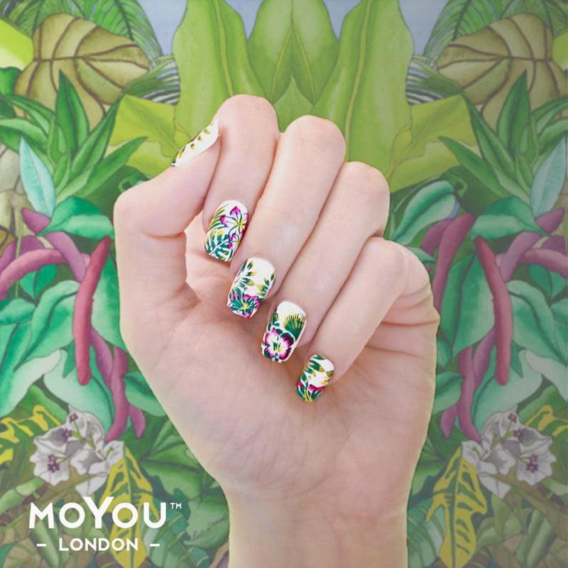 Tropical 09-Stamping Nail Art Stencils-[stencil]-[manicure]-[image-plate]-MoYou London