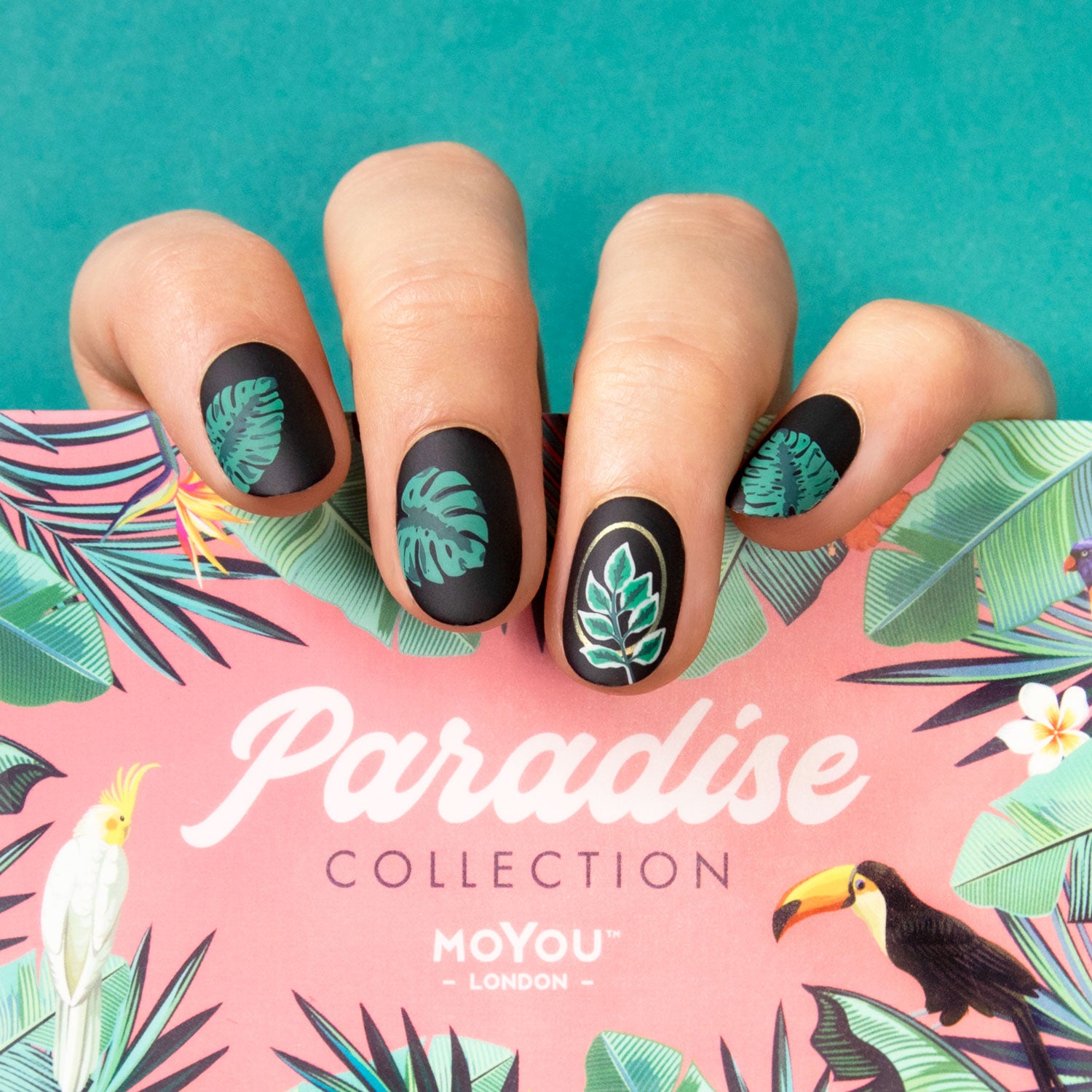 MoYou London Summer Stamping Nail Art