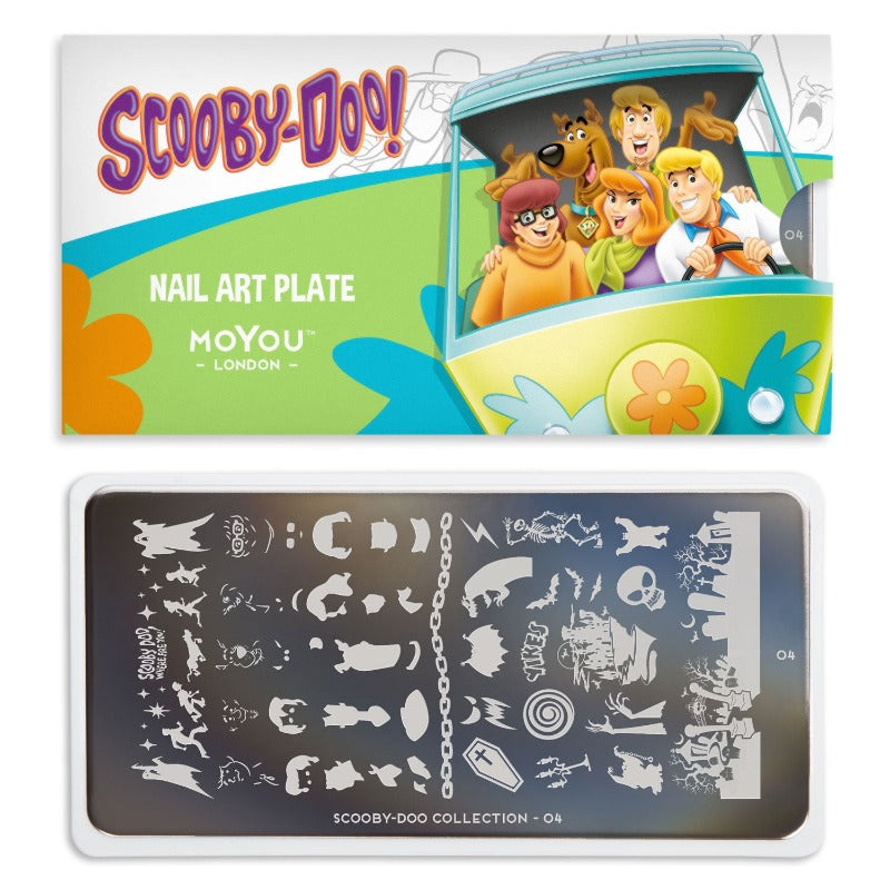 Scooby-Doo! 04 ✦ Nail Stamping Plate