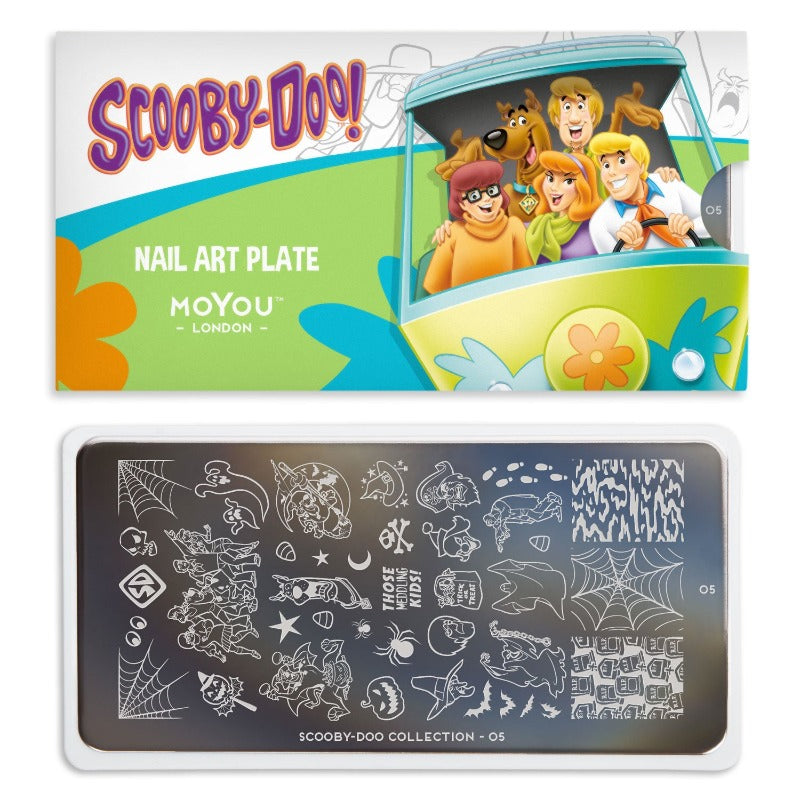 Scooby-Doo! 05 ✦ Nail Stamping Plate