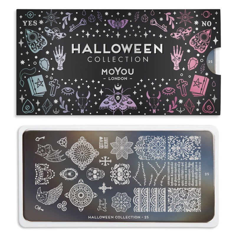 Halloween 25 ✦ Nail Stamping Plate