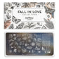 Fall in Love 14 ✦ Nail Stamping Plate