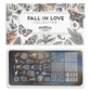 Fall in Love 15 ✦ Nail Stamping Plate