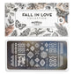 Fall in Love 17 ✦ Nail Stamping Plate