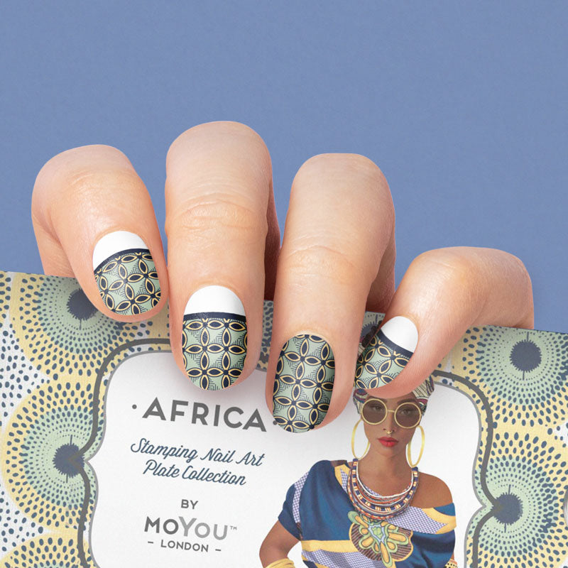 Africa 12 ✦ Nail Stamping Plate