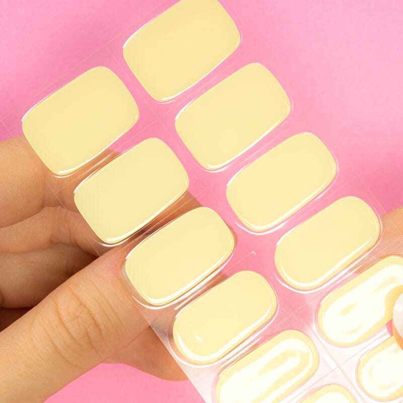 IN PRODUCTION Gel Strips Semi-Cured Nail Wraps 73 Gel Nail Wraps MoYou London 