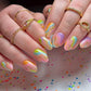 Gel Nail Strip ★ @jellybayn_nails 01 Gel Nail Wraps MoYou London 