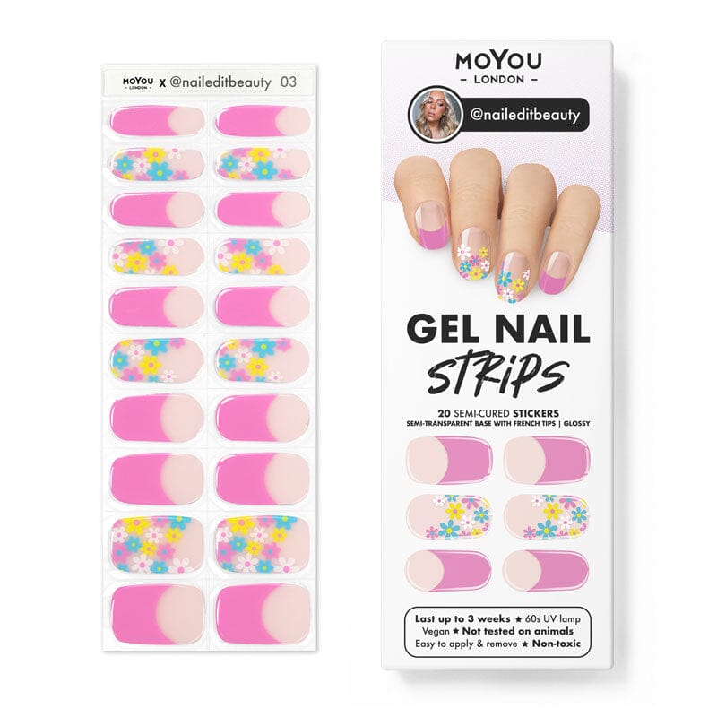 Gel Nail Strip ★ @naileditbeauty 03 Gel Nail Strips MoYou London 