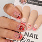 Gel Nail Strip ★ @jellybayn_nails 03 Gel Nail Wraps MoYou London 