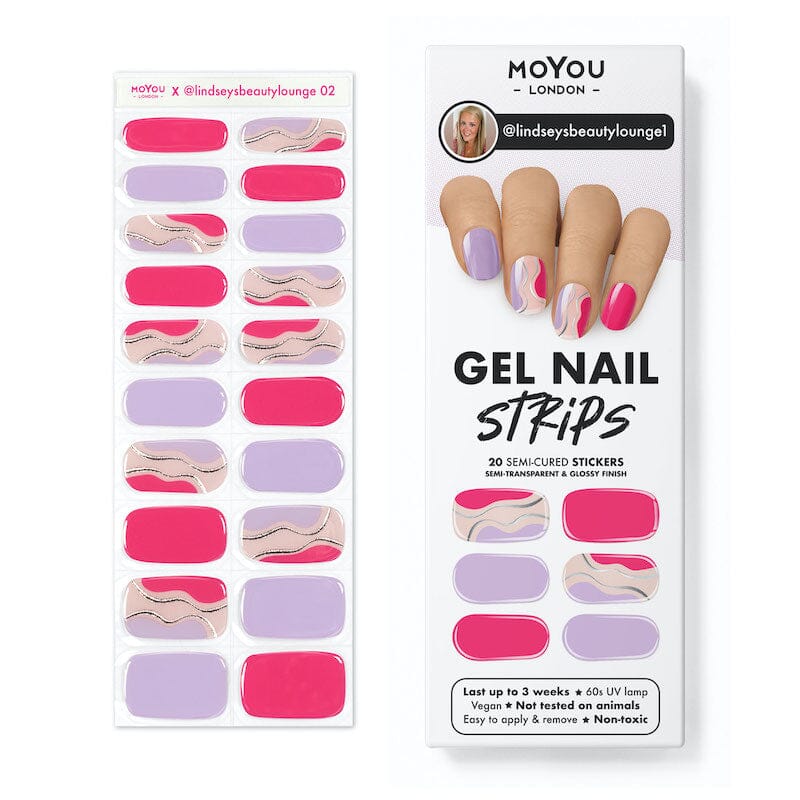 Gel Nail Strip ★ @lindseysbeautylounge1 02 Gel Nail Wraps MoYou London 