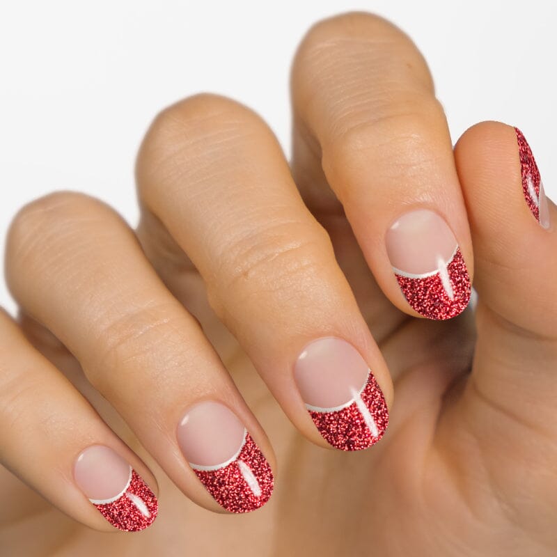 Gel Nail Strip ★ Champagne Tips Gel Nail Strips MoYou London 