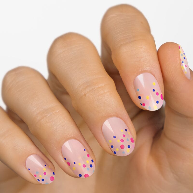 Gel Nail Strip ★ Funfetti Gel Nail Strips MoYou London 