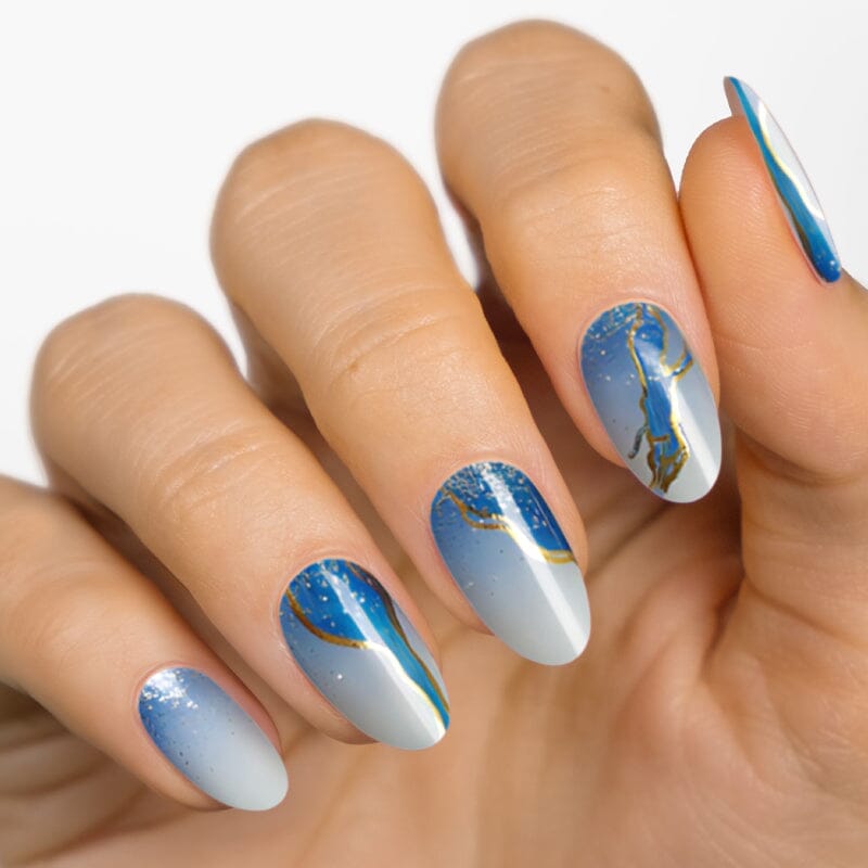 Gel Nail Strip ★ Kintsugi Gel Nail Strips MoYou London 