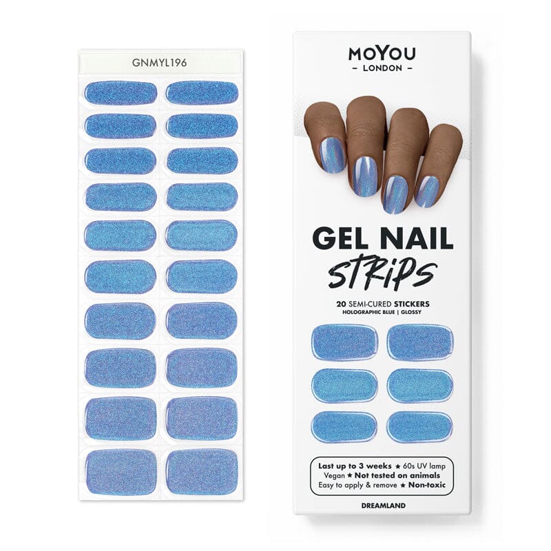 Gel Nail Strip ★ Dreamland Gel Nail Strips MoYou London 