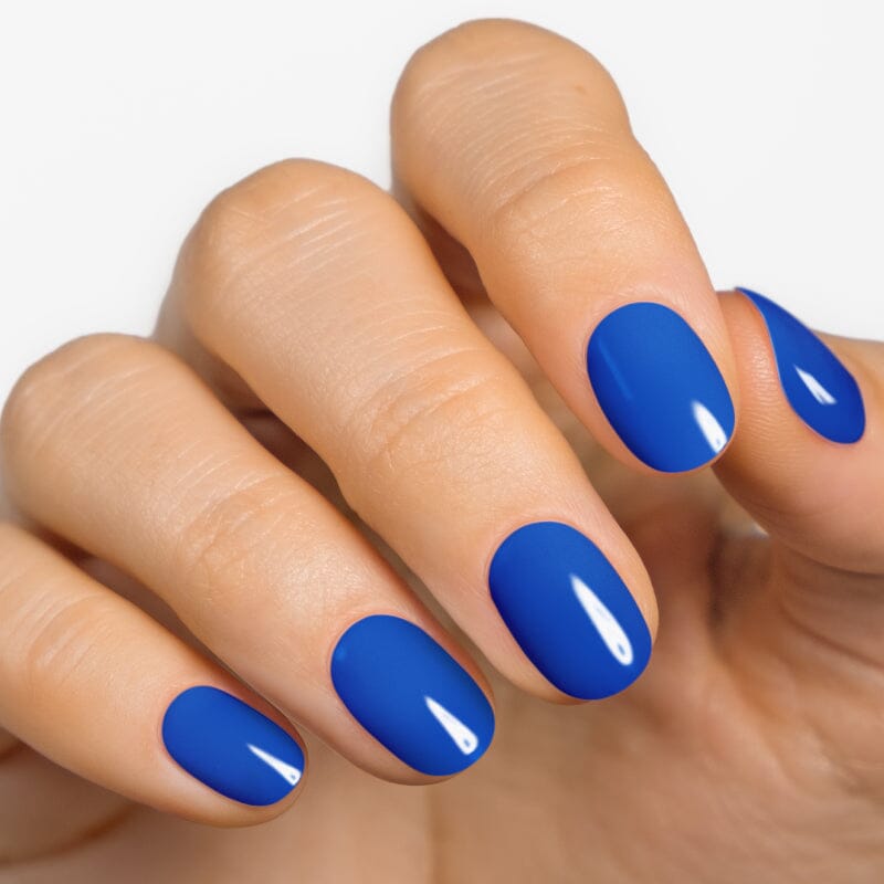 Gel Nail Strip ★ Cobalt Gel Nail Strips MoYou London 