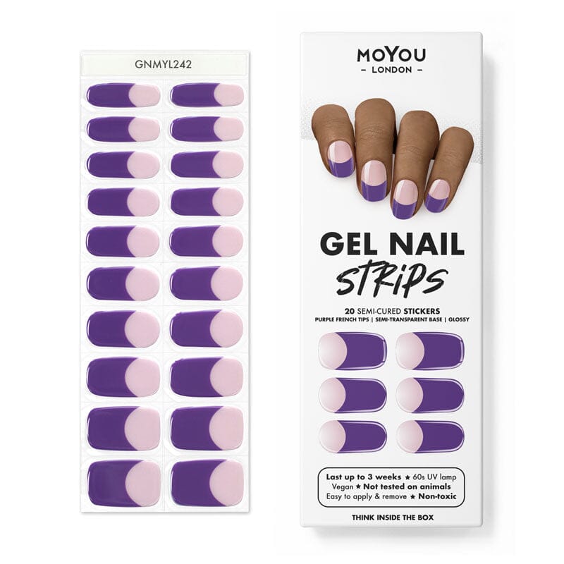 Gel Nail Strip ★ Think Inside the Box Gel Nail Strips MoYou London 