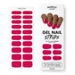 Gel Nail Strip ★ Deep Pink Gel Nail Wraps MoYou London 