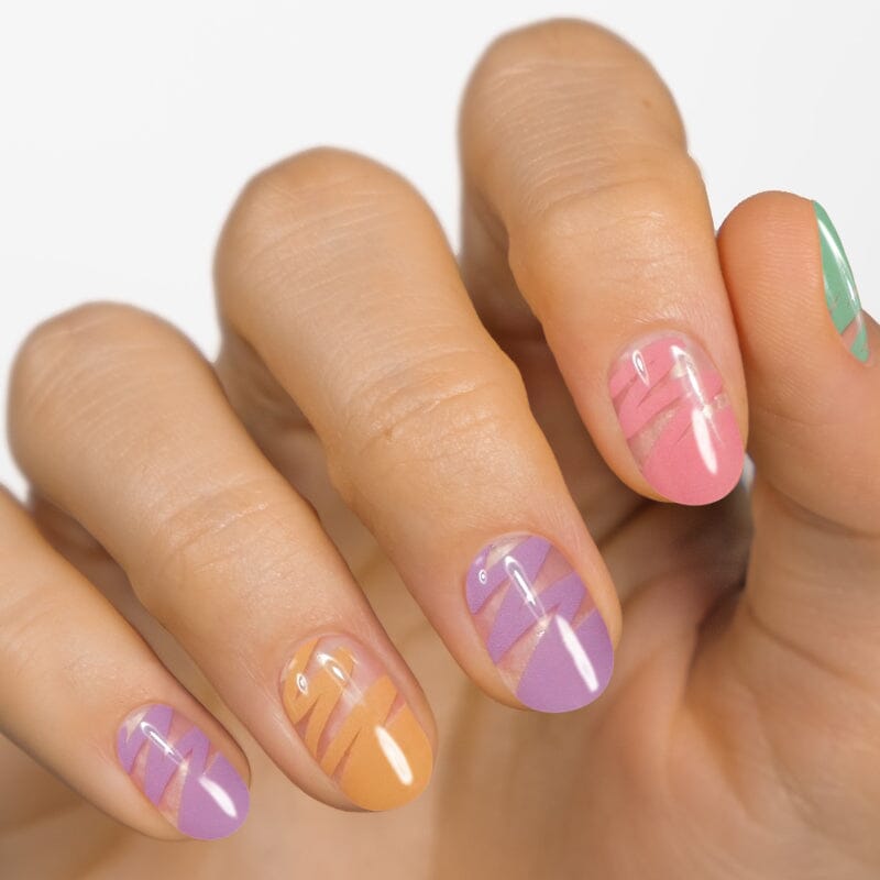 Gel Nail Strip ★ Fresh From Bel Air Gel Nail Strips MoYou London 