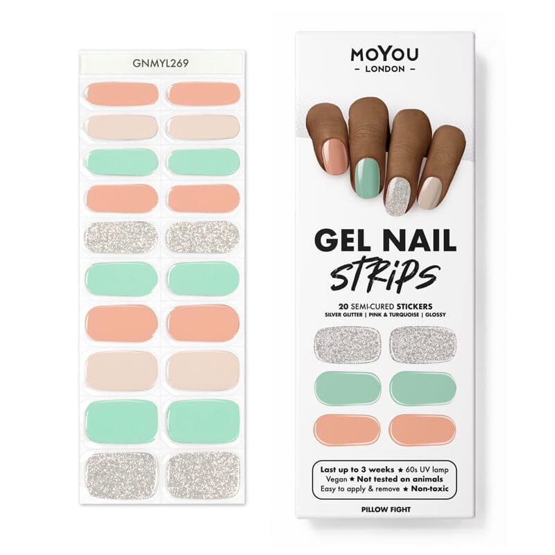 Gel Nail Strip ★ Pillow Fight Gel Nail Strips MoYou London 