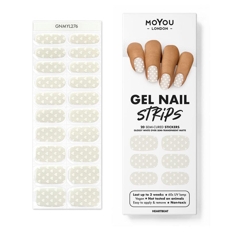 Gel Nail Strip ★ Heartbeat Gel Nail Strips MoYou London 