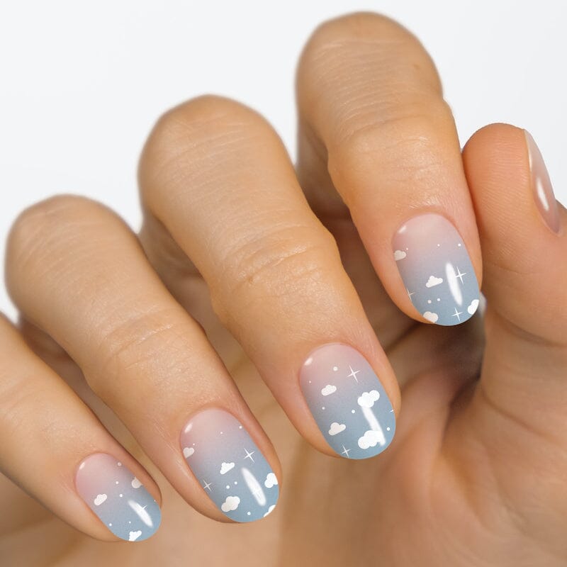 Gel Nail Strip ★ Passing Clouds Gel Nail Strips MoYou London 