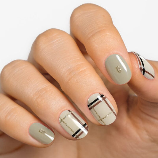 Gel Nail Strip ★ London Fog Gel Nail Strips MoYou London 