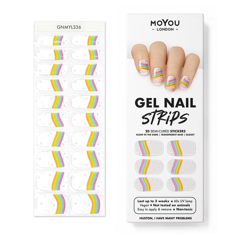 Gel Nail Strip ★ Huston, I Have Many Problems Gel Nail Strips MoYou London 