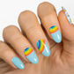 Gel Nail Strip ★ Chasing Rainbows Gel Nail Strips MoYou London 