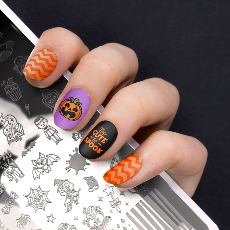Halloween 22 ✦ Nail Stamping Plate