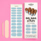 Gel Strips Semi-Cured Nail Wraps 75 Gel Nail Wraps MoYou London 