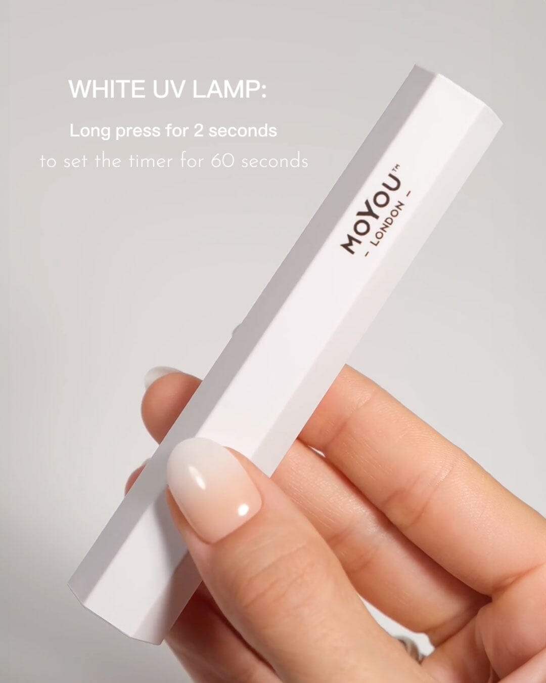 PEN LED/UV Lamp ★ White Gel Polish MoYou London 