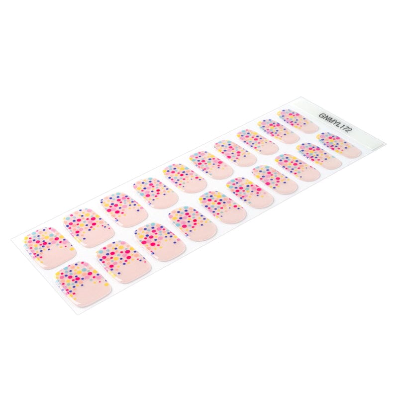 Gel Nail Strip ★ Funfetti Gel Nail Wraps MoYou London 