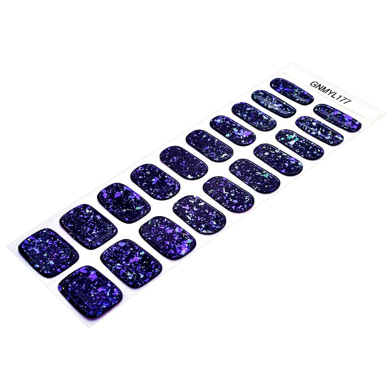 Gel Nail Strip ★ Ultraviolet Gel Nail Wraps MoYou London 