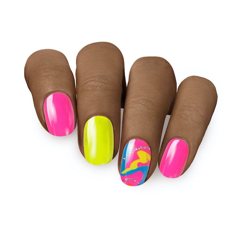 Gel Nail Strip ★ Messing Around Gel Nail Wraps MoYou London 