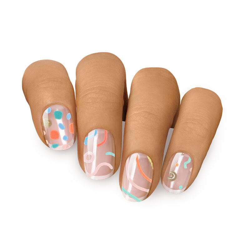 Gel Strips Semi-Cured Nail Wraps 33 Gel Nail Wraps MoYou London 