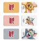 Tom & Jerry Clear Stamper & Scraper ✦ Limited Edition