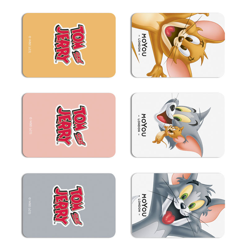Tom & Jerry Clear Stamper & Scraper ✦ Limited Edition
