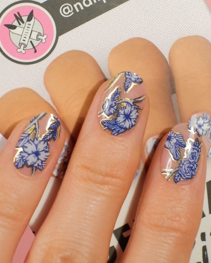 Gel Nail Strip ★ @nailjob 04 Gel Nail Strips MoYou London 