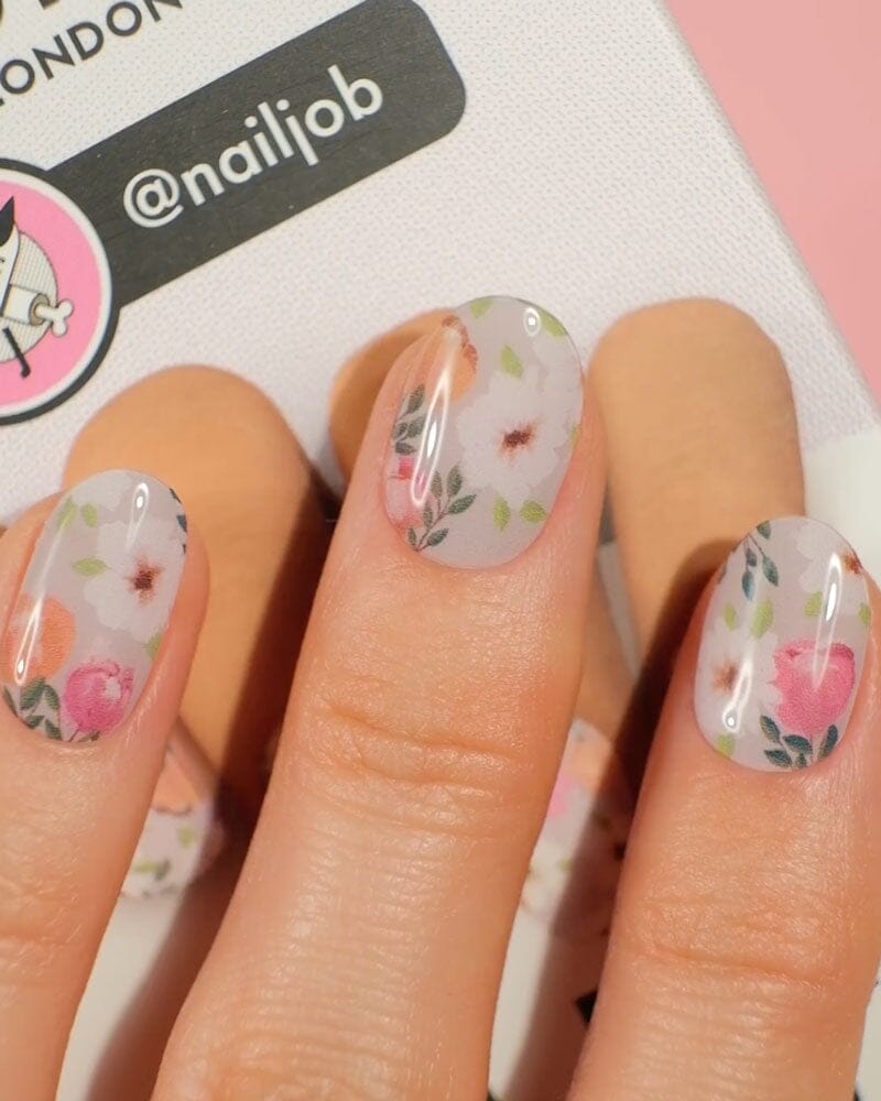 Gel Nail Strip ★ @nailjob 08 Gel Nail Strips MoYou London 