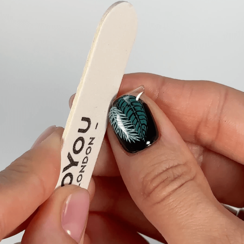 Gel Nail Strip ★ Crystal Clear Gel Nail Wraps MoYou London 