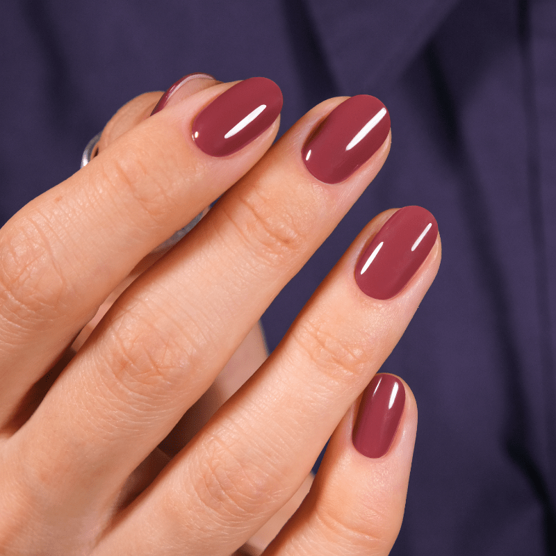 Gel Nail Strip ★ Mulled Wine Gel Nail Wraps MoYou London 